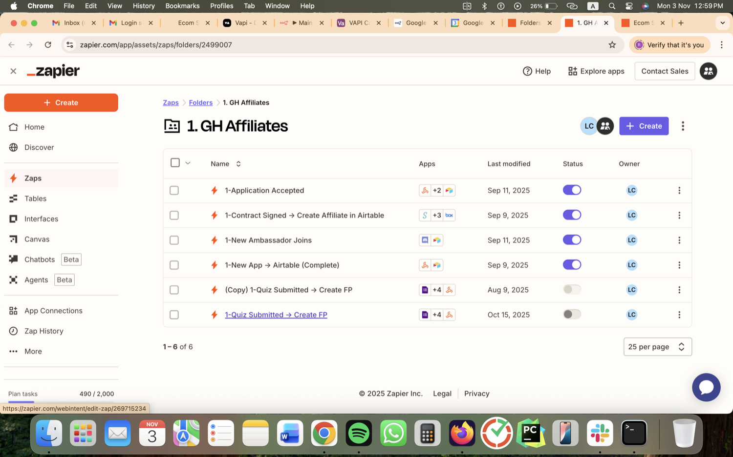 Crypto Affiliate & Subscription Ops - Airtable, Make, Zapier screenshot 29